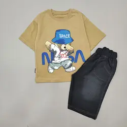 تیشرت شلوارک لی تدی Space