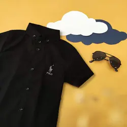 پیراهن مشکی polo
