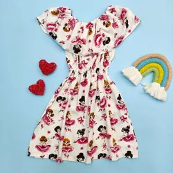 پیراهن ساحلی دخترانه