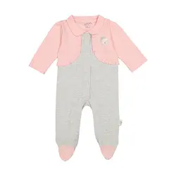 سرهمی نوزادی دخترانه نیلی مدل لاولی 8620