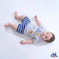 شلوارک نوزادی پسرانه نیلی مدل فرندز frinds 8935