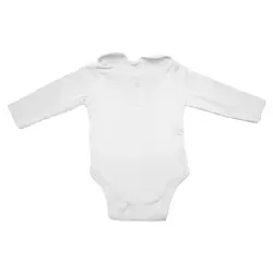 بادی دخترانه یقه ب ب ایندیگو مدل 42004