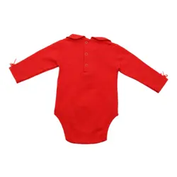 بادی دخترانه یقه ب ب ایندیگو مدل 42004