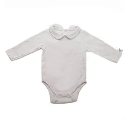 بادی دخترانه یقه ب ب ایندیگو مدل 42004