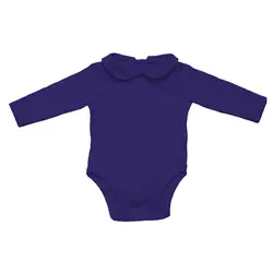 بادی دخترانه یقه ب ب ایندیگو مدل 42004