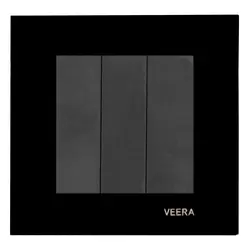 کلید سه پل ویرا مدل کریستال - کرمی شاپ (فروشگاه آنلاین الکتریکی کرمی)