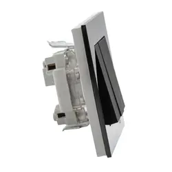 کلید سه پل ویرا مدل کریستال - کرمی شاپ (فروشگاه آنلاین الکتریکی کرمی)