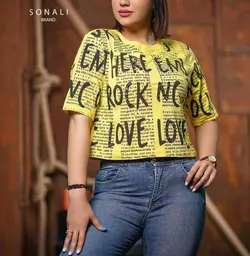 4964 - کراپ منجوق دوزی طرح روزنامه ای بسته 10 عددی