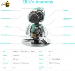 ربات هوشمند ایلیک Eilik Robot