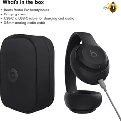 هدفون استدیو پرو وایرلس Beats Studio pro Wireless Black - حاجی گیم مرکز فروش نقد و اقساط انواع میز و صندلی 24