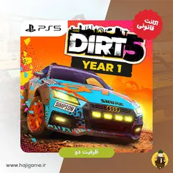 اکانت قانونی بازی DIRT 5 برای PS5 | ظرفیت دو | انواع اکانت ظرفیت 2 برای پلی استیشن 5