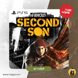 اکانت قانونی بازی Infamous second son برای PS5 | ظرفیت دو | خرید ارزان | حاجی گیم مرکز فروش نقد و اقساط انواع میز و صندلی