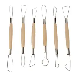 ابزار مجسمه سازی دسته چوبی