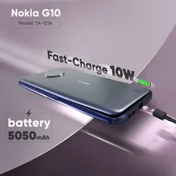 گوشی موبایل نوکیا مدل G10 ظرفیت 64 گیگابایت - رم 4 گیگابایت