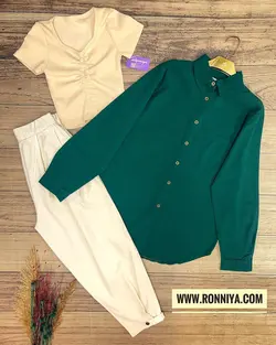 شومیز رنگین کمون (sabra)