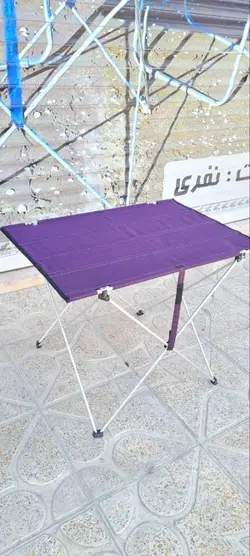 میز مدل استراکچر پایه آلمینیوم