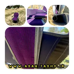 دو نفره صندلی مسافرتی تاشو مدل سوپرvip+و میز تاشو استراکچر درجه یک
