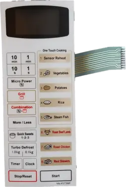 تاچ پد ماکروفر پاناسونیک مدل NN-K573WF