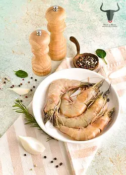 میگو درشت با پوست