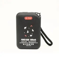 پاوربانک دخترانه فانتزی 8000 Xo-box