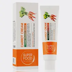 کرم مرطوب کننده درمانی هویج فارم استی مدل  Farm Stay Super Food Carrot Cream
