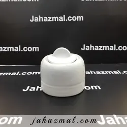 قندان هتلی سفید چینی زرین