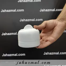 قندان هتلی سفید چینی زرین