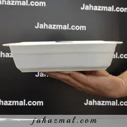 لازانیا خوری تک نفره هتلی سفید چینی تقدیس