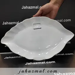 بشقاب سبزیجات تخت هتلی سفید چینی تقدیس