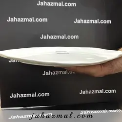 بشقاب سبزیجات تخت هتلی سفید چینی تقدیس