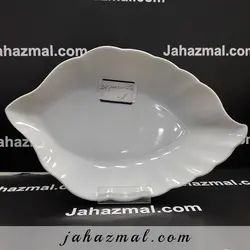 بشقاب سبزیجات گود هتلی سفید چینی تقدیس