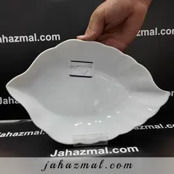 بشقاب سبزیجات گود هتلی سفید چینی تقدیس