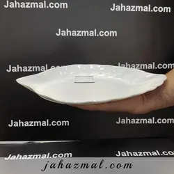 بشقاب سبزیجات گود هتلی سفید چینی تقدیس