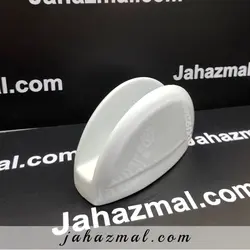 جای دستمال هتلی سفید چینی تقدیس