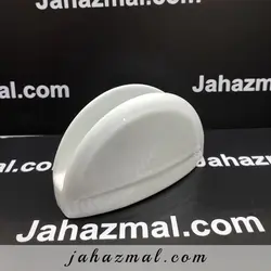 جای دستمال هتلی سفید چینی تقدیس