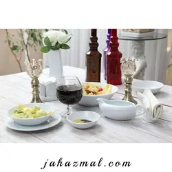 جای دستمال هتلی سفید چینی تقدیس