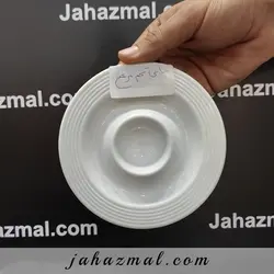 جا تخم مرغی هتلی سفید چینی تقدیس