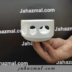 وارمر قوری یک نفره هتلی سفید چینی تقدیس