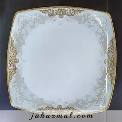 سرویس چینی پردیس طرح یلدا فیروزه ای 30 پارچه