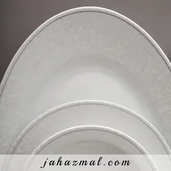 سرویس چینی زرین طرح کلارا 74 پارچه