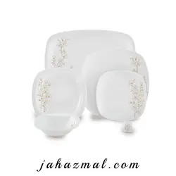 سرویس چینی زرین طرح شکوفه گیلاس 27 پارچه