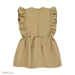 پیراهن دخترانه مدل شيک کد 09 رنگ کرم