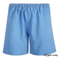 شلوارک دخترانه مدل کارگو زنجیر  طلایی کد 801