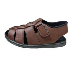 صندل مردانه مدل تابستانه رنگ قهوه ای کد 108