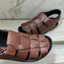 صندل مردانه مدل تابستانه رنگ قهوه ای کد 108