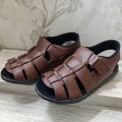 صندل مردانه مدل تابستانه رنگ قهوه ای کد 108