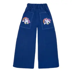 شلوار دخترانه طرح لی مدل  تک شاخ کد GIJ-SH01