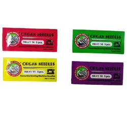 پک سوزن چرخ خیاطی خانگی چهار شماره پرکاربرد