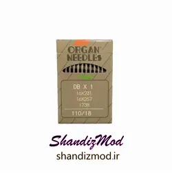 سوزن چرخ خیاطی راسته و صنعتی شماره 18 بسته ده تایی