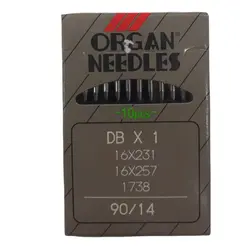 سوزن چرخ خیاطی راسته و صنعتی شماره 14 بسته ده تایی